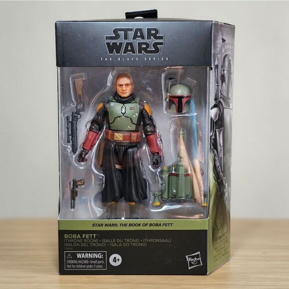 Star Wars Black Series Boba Fett Throne Room Action Figure 6" Jetpack Blasters - Picture 7 of 7